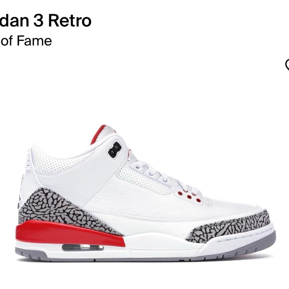 Retro Jordan 3 “Hall of fame” or “Katrina”